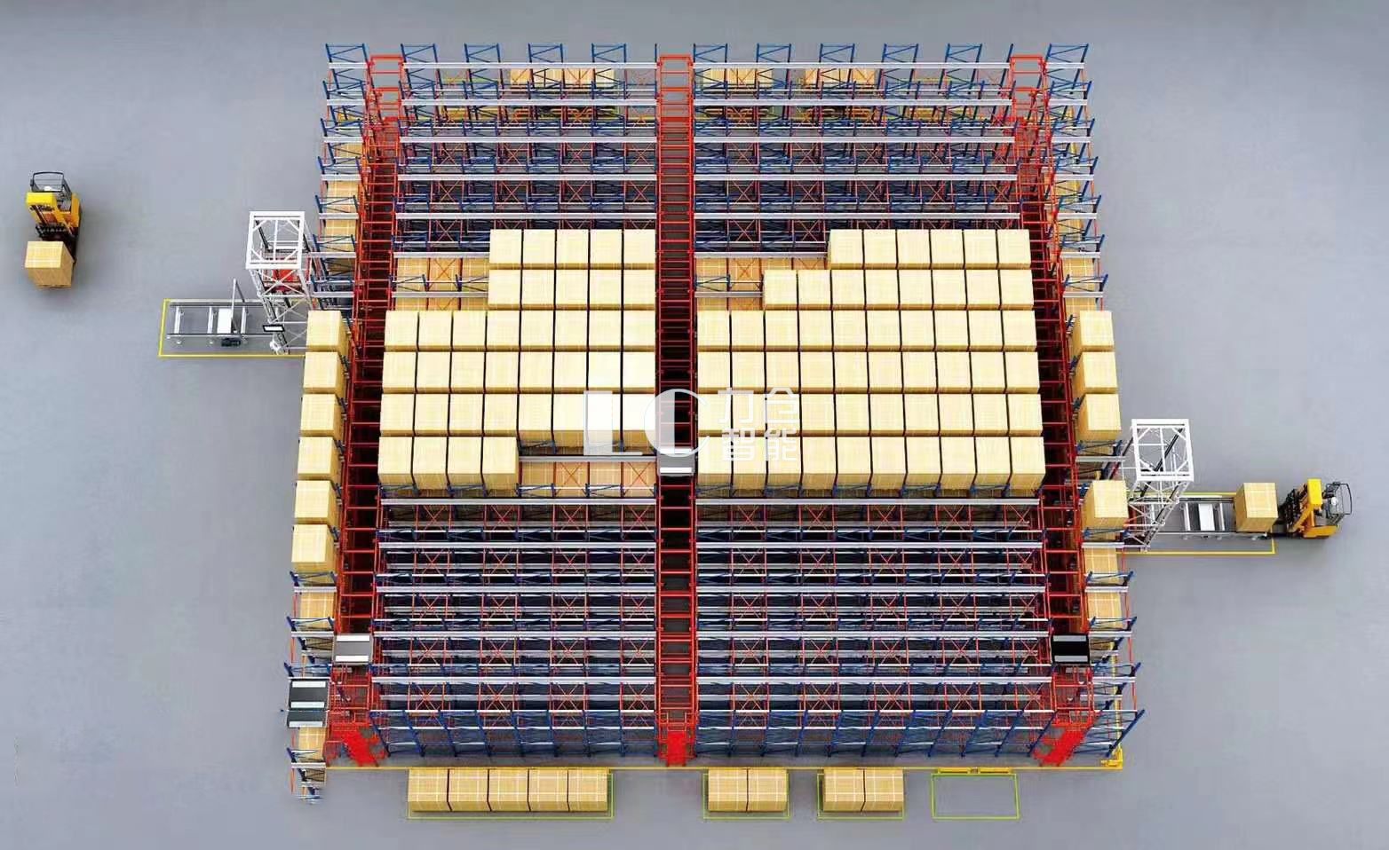 自动化高密度存储技术在冷链行业的应用-智能立库